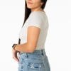 BLUSA MANGA CORTA CUELLO CUADRADO