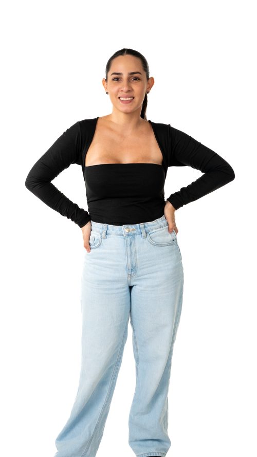 STRAPLESS MANGA LARGA
